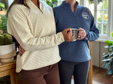 Load image into Gallery viewer, 1/4 zip Greystone Highlander
